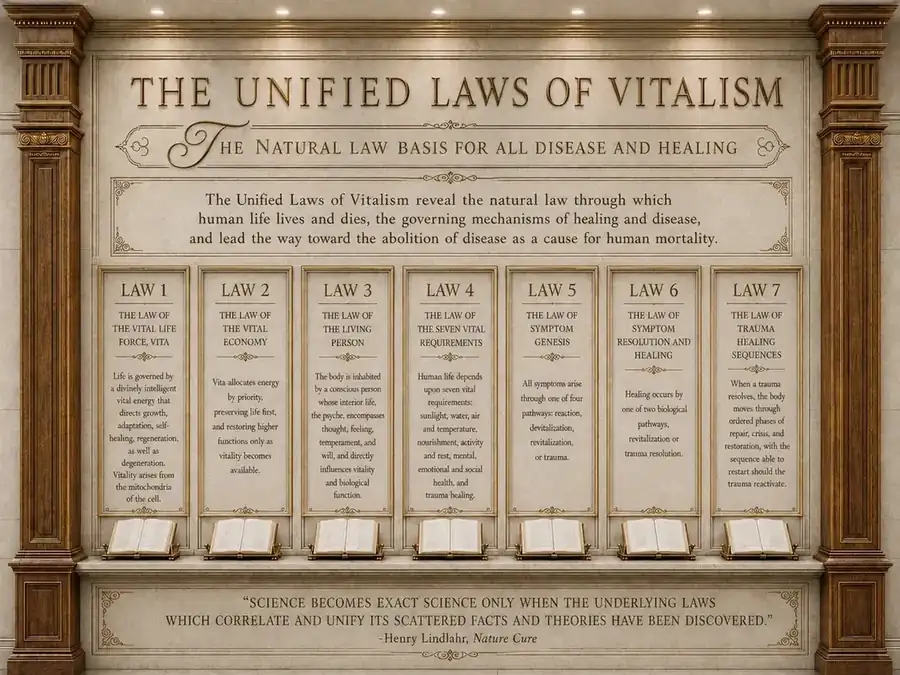 The Unified Laws of Vitalism full installation